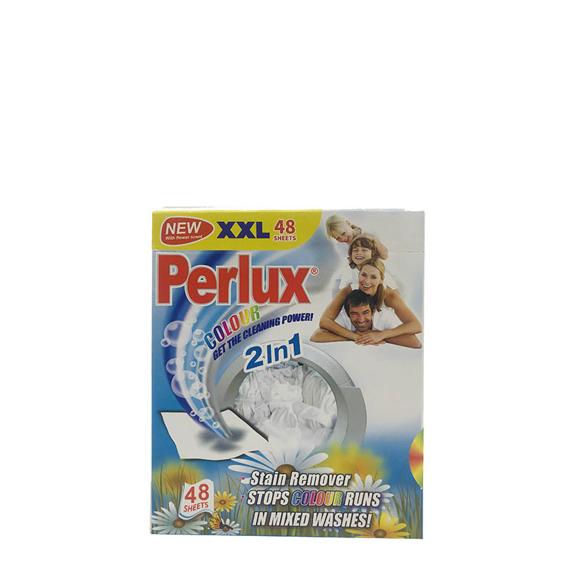 Perlux Színgyűjtő kendő 2in1 Colour Virág illattal 48db-os 800x800